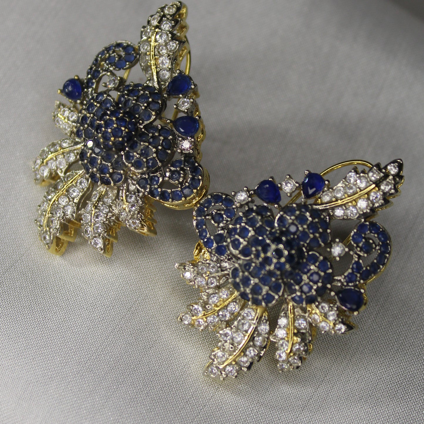 Elmas Clicekler Ear Ring