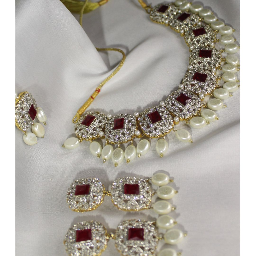Zayra Choker Set
