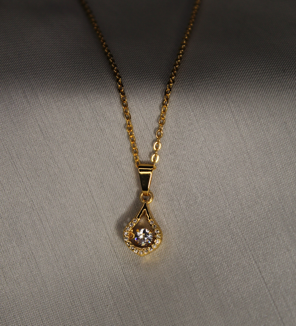 Glowing Crystal Pendent