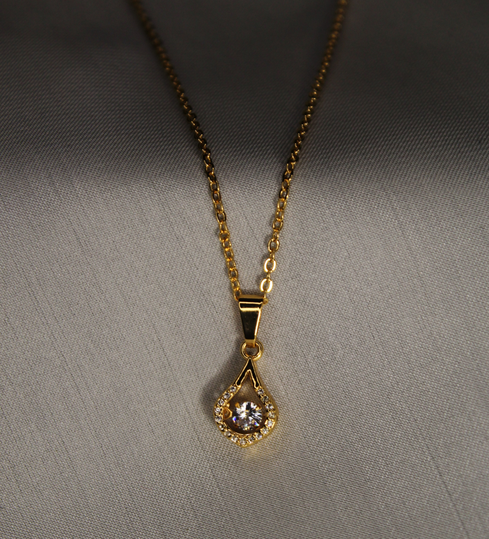 Glowing Crystal Pendent