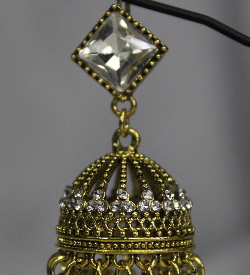 Yellowish Pearl Jhumka