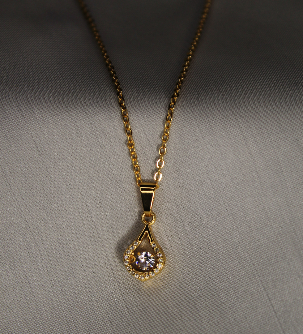 Glowing Crystal Pendent