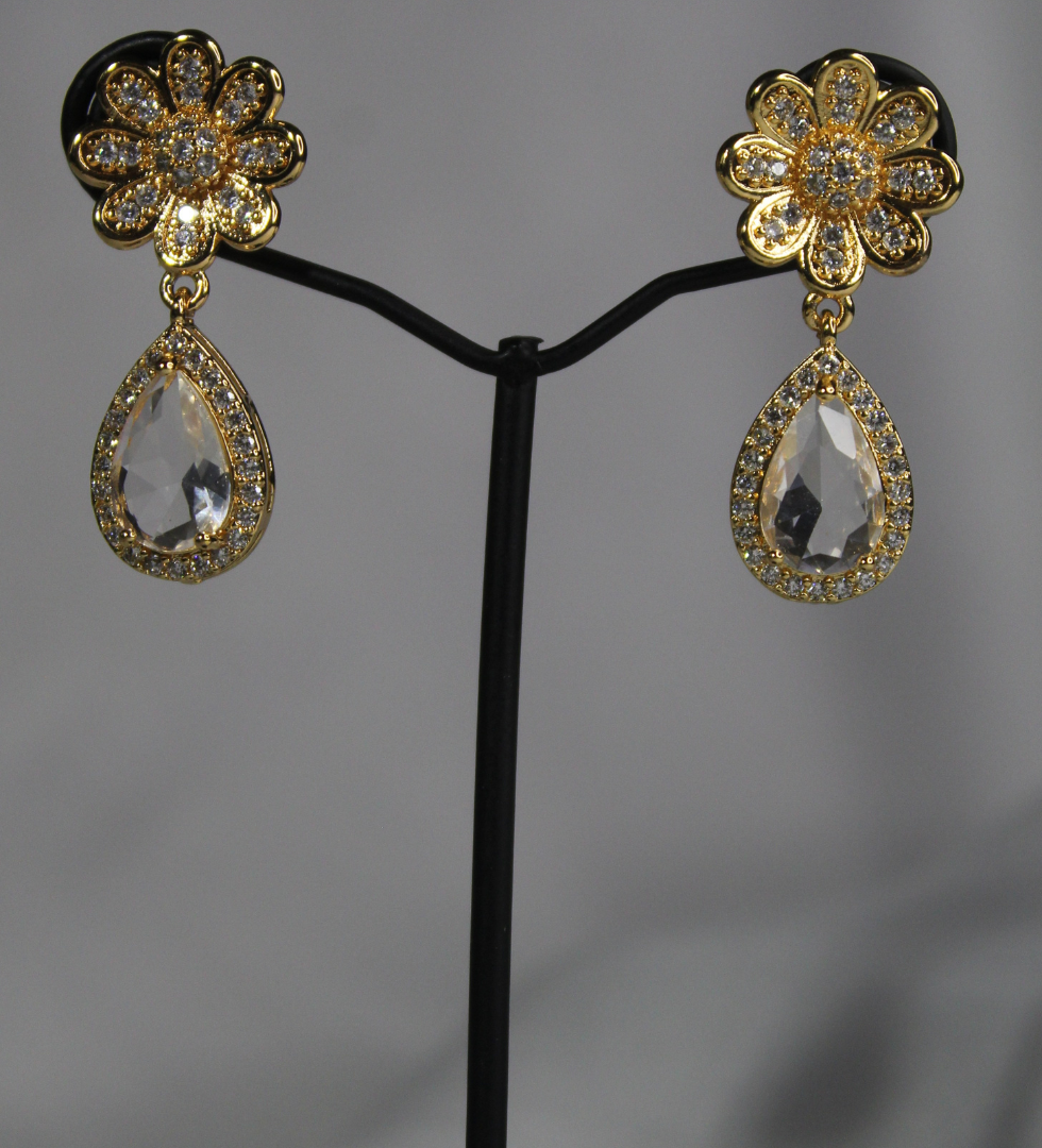 Mini Floral Earring Ross Pink