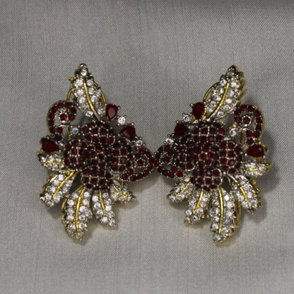 Elmas Clicekler Ear Ring