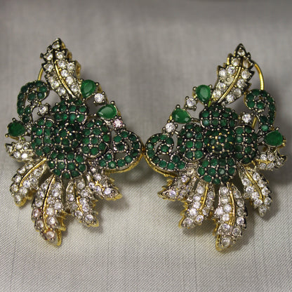 Elmas Clicekler Ear Ring
