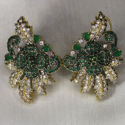 Elmas Clicekler Ear Ring
