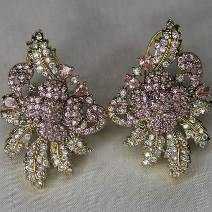 Elmas Clicekler Ear Ring