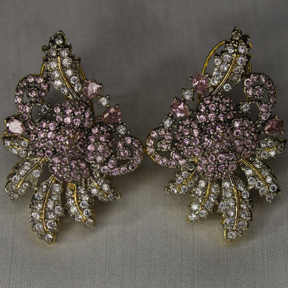 Elmas Clicekler Ear Ring