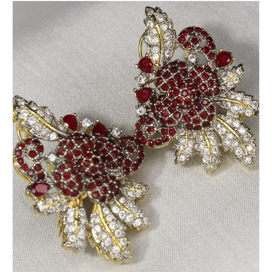 Elmas Clicekler Ear Ring