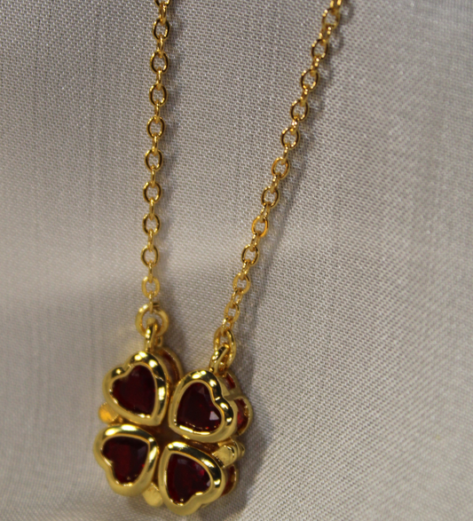 Magnatic 2 in 1 Locket Mehroon