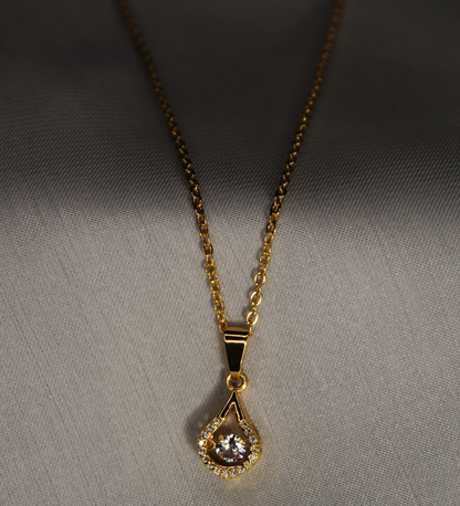 Glowing Crystal Pendent